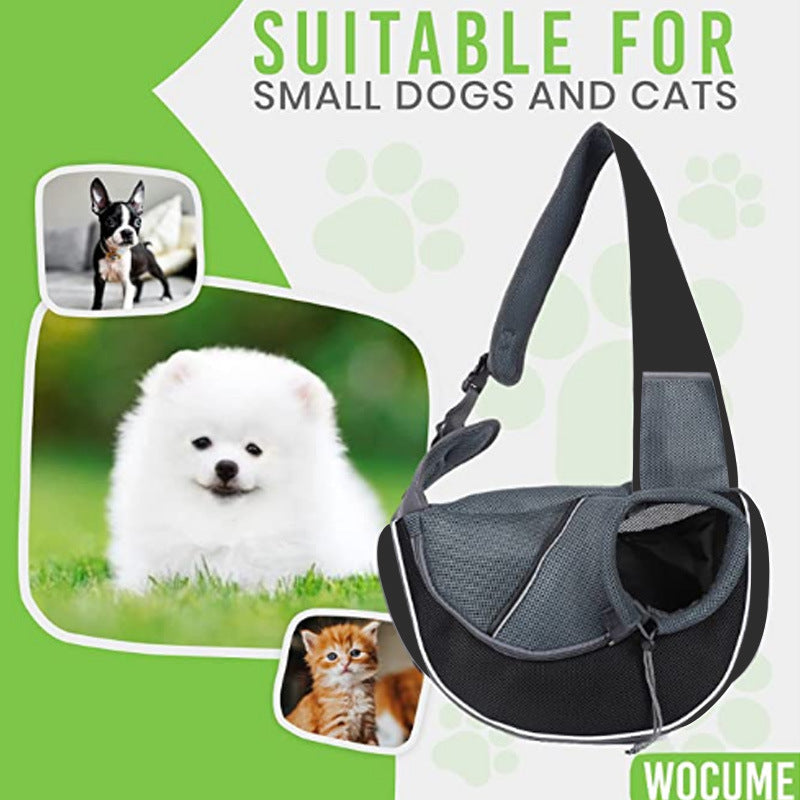 Stylish Outdoor Crossbody Pet Carrier – Portable & Trendy for everyone - Pet Buddy Boutique