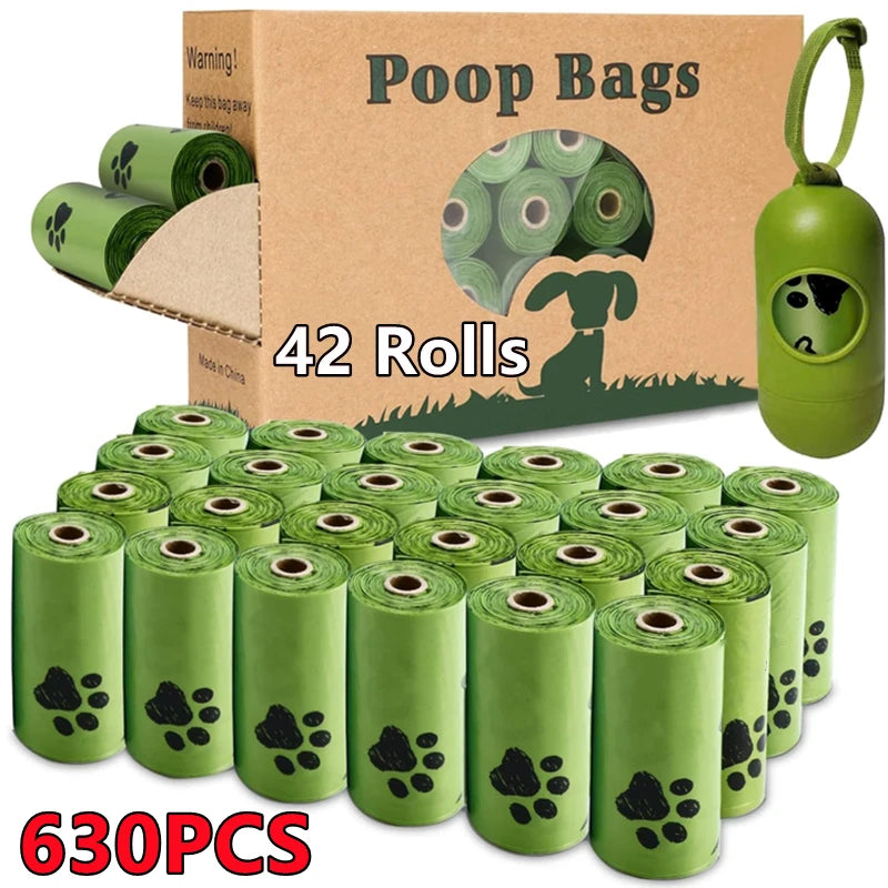 Eco-Friendly Biodegradable Pet Waste Bags, Scented, Bulk with Dispenser - Pet Buddy Boutique